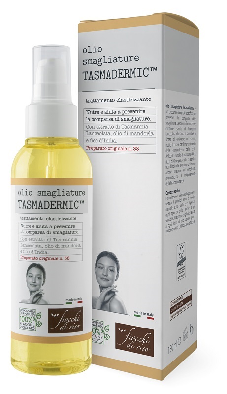 FIOCCHI DI RISO OLIO SMAGLIATURE TASMADERMIC 150 ML - Parafarmacia Mostacciano
