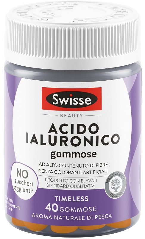 SWISSE ACIDO IALURONICO 40 GOMMOSE - Parafarmacia Mostacciano