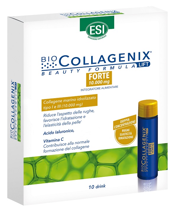 ESI BIOCOLLAGENIX FORTE 10 DRINK - Parafarmacia Mostacciano