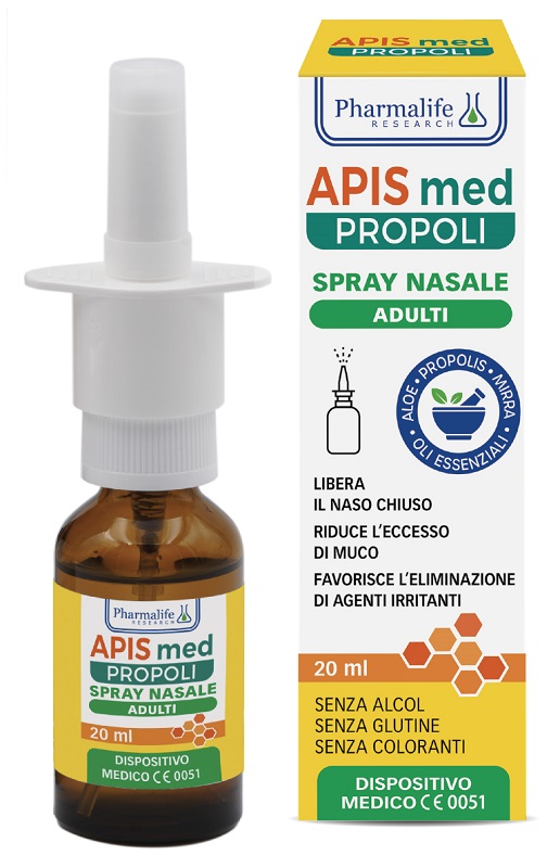 SPRAY NASALE APIS MED PROPOLI 20 ML - Parafarmacia Mostacciano