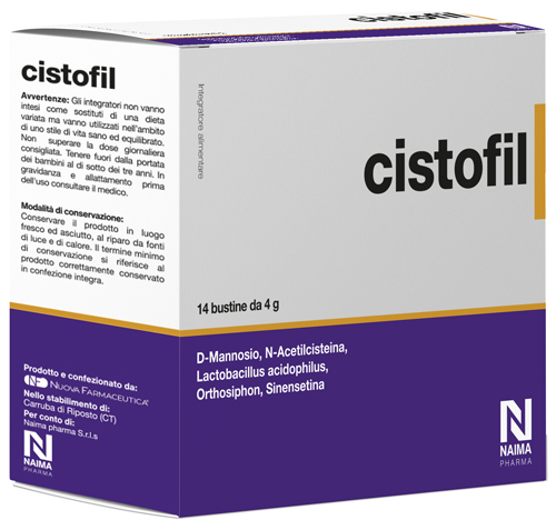CISTOFIL 14 BUSTINE - Parafarmacia Mostacciano