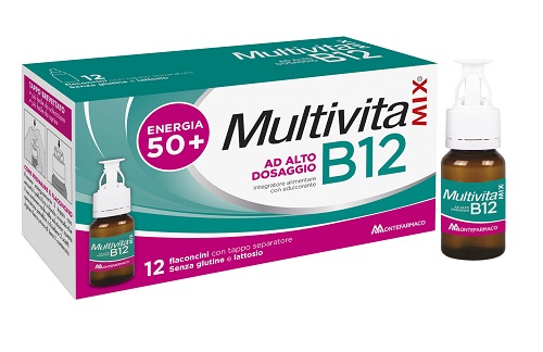 MULTIVITAMIX B12 12 FLACONCINI - Parafarmacia Mostacciano