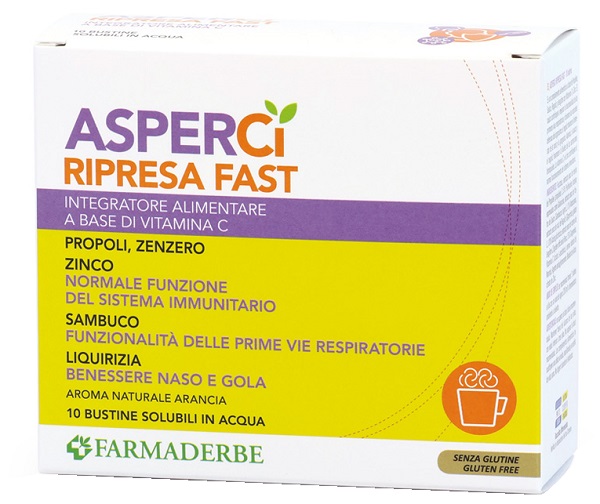 ASPER CI RIPRESA FAST 10 BUSTINE 5 G - Parafarmacia Mostacciano