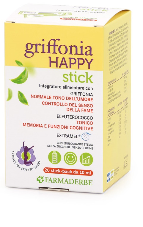 GRIFFONIA HAPPY 20 STICK 10 ML - Parafarmacia Mostacciano
