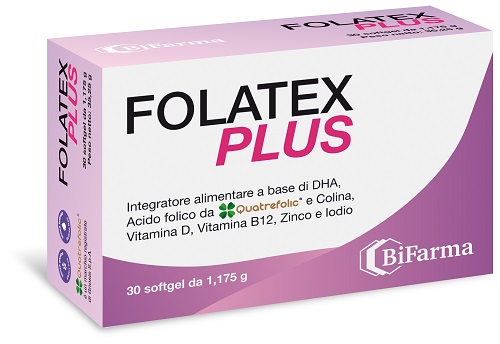 FOLATEX PLUS 30 SOFTGEL - Parafarmacia Mostacciano