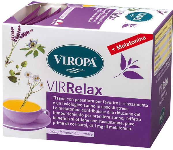 VIROPA VIR RELAX TISANA PASSIFLORA 15 FILTRI 6 G - Parafarmacia Mostacciano