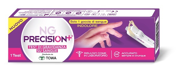 TEST DI GRAVIDANZA SU SANGUE NG PRECISION+ - Parafarmacia Mostacciano