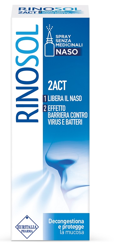 SPRAY NASALE RINOSOL 2ACT 15 ML - Parafarmacia Mostacciano