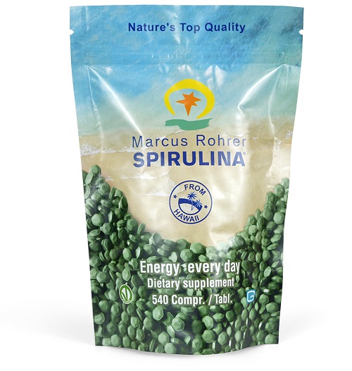 SPIRULINA MARCUS 540 COMPRESSE - Parafarmacia Mostacciano