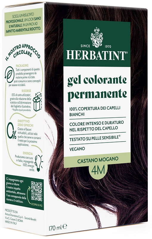HERBATINT 4M CASTANO MOGANO 170 ML - Parafarmacia Mostacciano