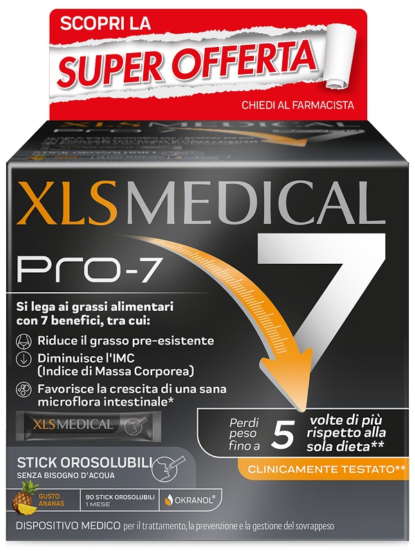 XLS MEDICAL PRO 7 90 STICK TAGLIO PREZZO - Parafarmacia Mostacciano