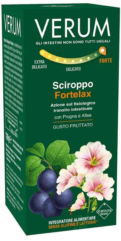 VERUM FORTELAX SCIROPPO FRUTTATO 126 G NEW - Parafarmacia Mostacciano