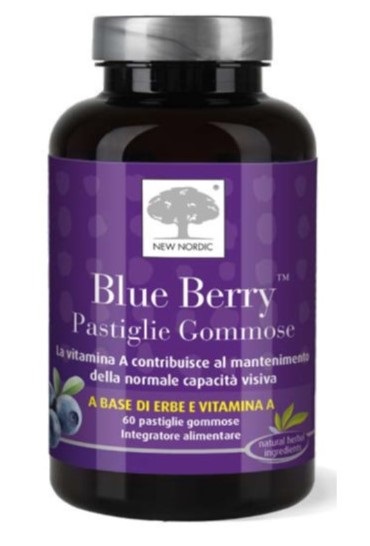 BLUE BERRY 60 PASTIGLIE GOMMOSE - Parafarmacia Mostacciano