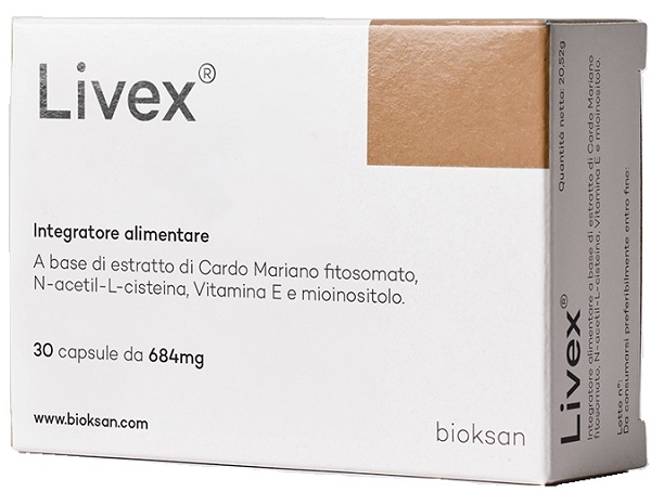 LIVEX 30 CAPSULE - Parafarmacia Mostacciano