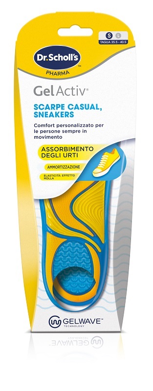 SCHOLL GELACTIV SCARPE CASUAL SNICKERS MISURA SMALL NUOVA SERIE 2025 1 PAIO - Parafarmacia Mostacciano