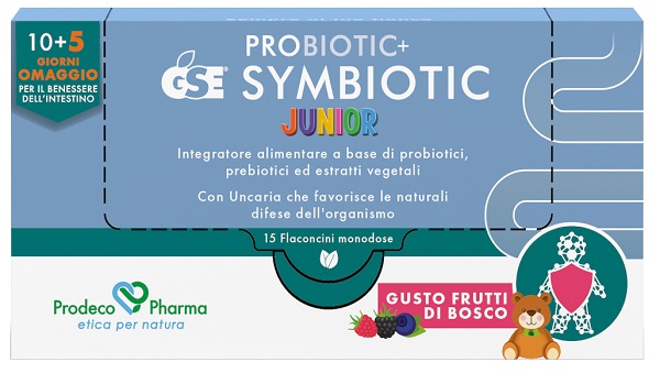 PROBIOTIC+ GSE SYMBIOTIC JUNIOR 15 FLACONCINI - Parafarmacia Mostacciano