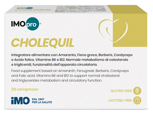 IMOPRO CHOLEQUIL 30 COMPRESSE NUOVA FORMULAZIONE - Parafarmacia Mostacciano