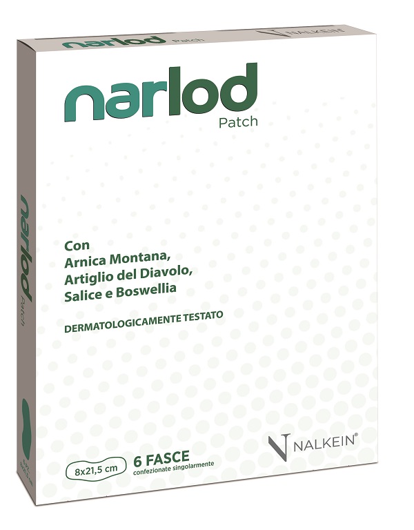 NARLOD PATCH 8X21,5 CM 6 PEZZI - Parafarmacia Mostacciano