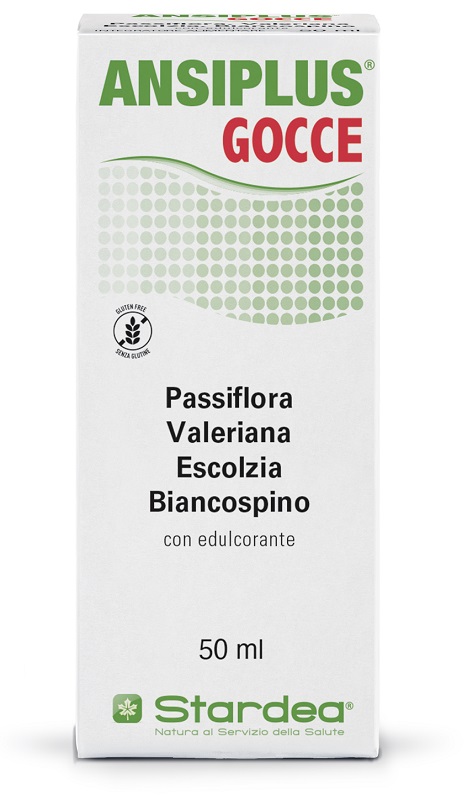 ANSIPLUS GOCCE 50 ML SENZA GLUTINE CON EDULCORANTE SENZA ALCOL - Parafarmacia Mostacciano