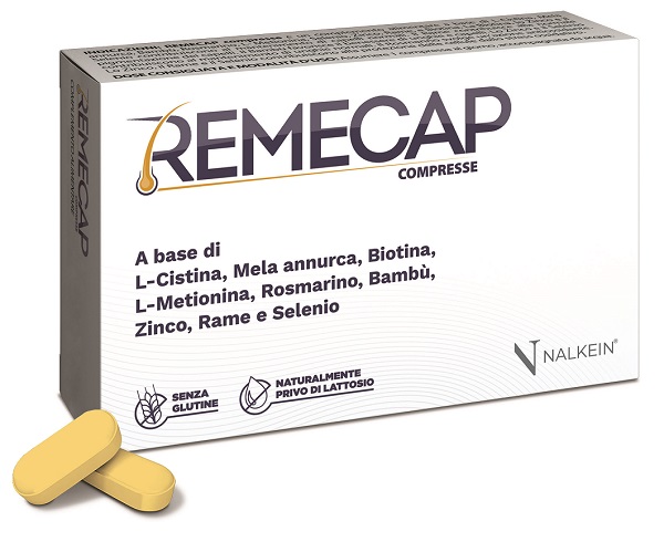 REMECAP 30 COMPRESSE RIVESTITE DA 1,25 G SENZA GLUTINE NATURALMENTE PRIVO DI LATTOSIO - Parafarmacia Mostacciano